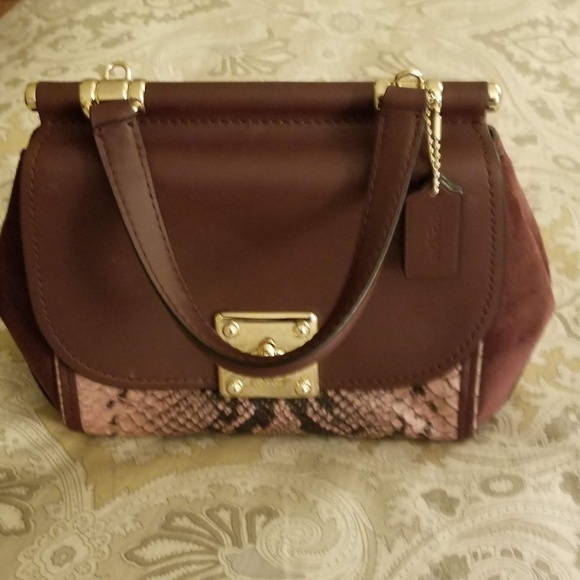 Coach | Bags | Coach Drifter Satchel In Colorblock Exotic | Poshmark